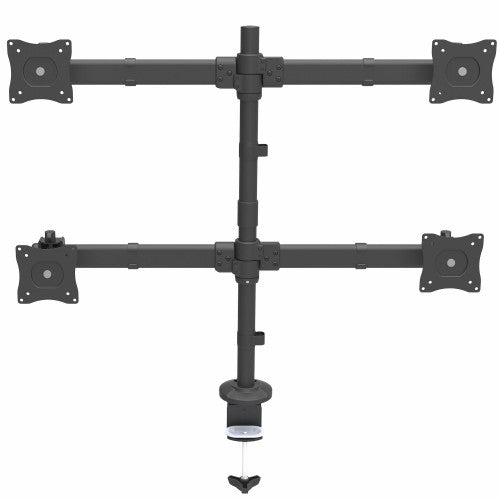 StarTech.com ARMQUAD monitor mount / stand 27" Desk Black