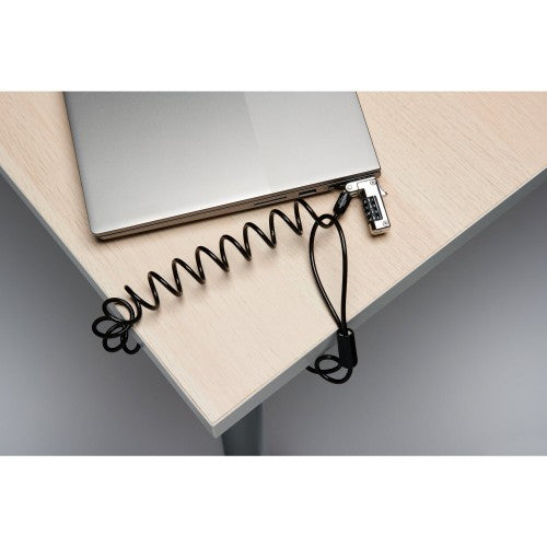 Kensington K60625WW cable lock Black, Silver 70.9" (1.8 m)