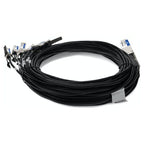 AddOn Networks CAB-O-8S-200G-3M-AO InfiniBand/fibre optic cable 118.1" (3 m) OSFP 8xSFP28 Black, Silver