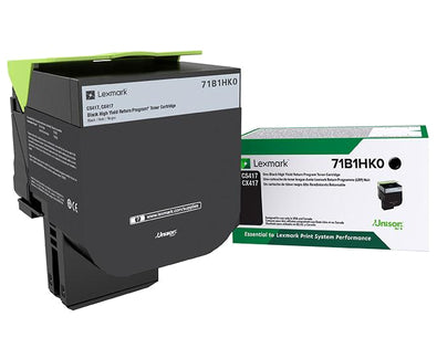 Lexmark 71B1HK0 toner cartridge 1 pc(s) Original Black