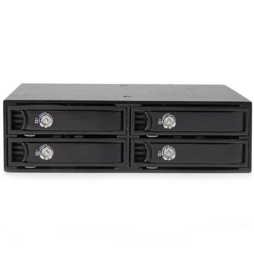 StarTech.com SATSASBP425 drive bay panel 5.25" Storage drive tray Black