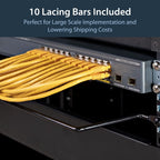 StarTech.com CMLB104 rack accessory Cable lacing bar