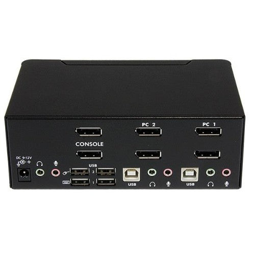 StarTech.com SV231DPDDUA KVM switch Black