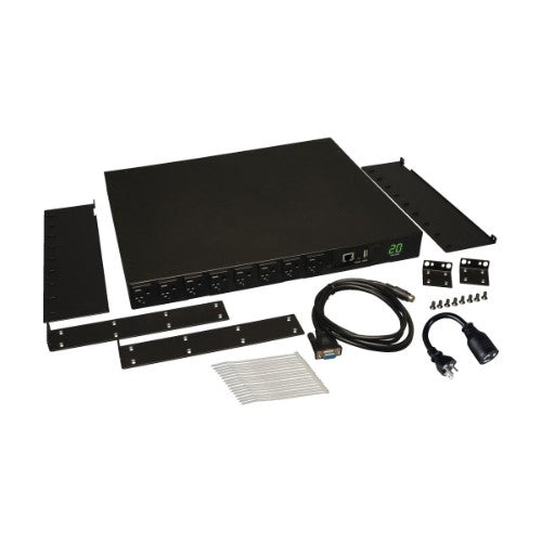 Tripp Lite PDUMH20NET power distribution unit (PDU) 16 AC outlet(s) 1U Black