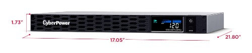 CyberPower CP2000PFCRM1U uninterruptible power supply (UPS) Line-Interactive 2 kVA 1200 W 5 AC outlet(s)