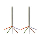 Tripp Lite N024-01K-WH networking cable White 12000" (304.8 m) Cat5e U/UTP (UTP)