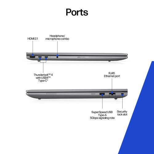 HP ZBook 8 G1i 16 inch Mobile Workstation PC Wolf Pro Security Edition
