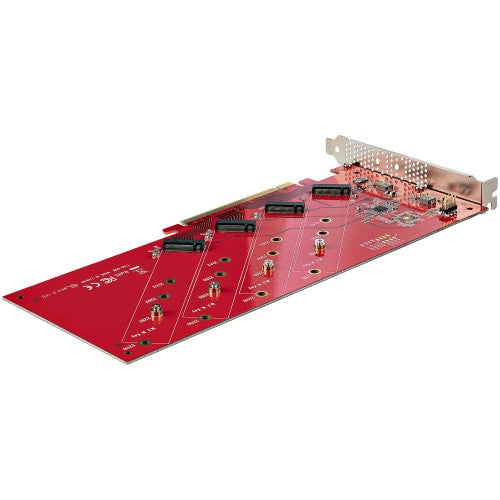 StarTech.com QUAD-M2-PCIE-CARD-B interface cards/adapter Internal M.2