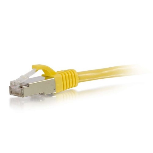 C2G 15ft Cat6 networking cable Yellow 179.9" (4.57 m) S/UTP (STP)