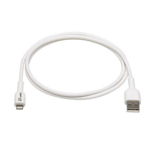Tripp Lite M100AB-02M-WH lightning cable 78.7" (2 m) White