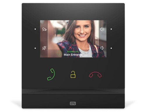 Axis 01935-001 video intercom system 4.3" Black
