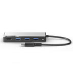 ALOGIC UCFUHDV2-SGR laptop dock/port replicator USB 3.2 Gen 1 (3.1 Gen 1) Type-C Black, Gray