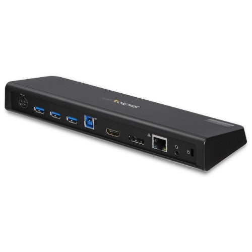 StarTech.com USB3DOCKHDPC laptop dock/port replicator Wired USB 3.2 Gen 1 (3.1 Gen 1) Type-B Black