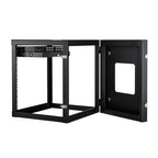 StarTech.com RK1219WALLOH rack cabinet 12U Wall mounted rack Black