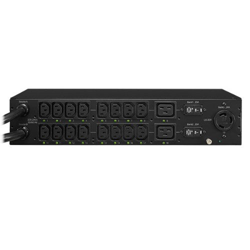 CyberPower PDU30SWHVT19ATNET power distribution unit (PDU) 19 AC outlet(s) 2U Black