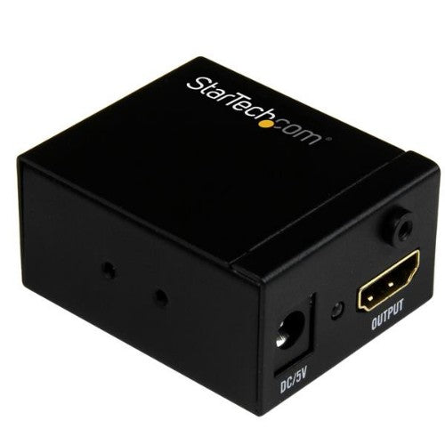 StarTech.com HDBOOST AV extender AV repeater Black