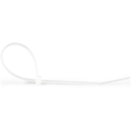StarTech.com CBMZT8NK cable tie Releasable cable tie Nylon, Plastic White 1000 pc(s)