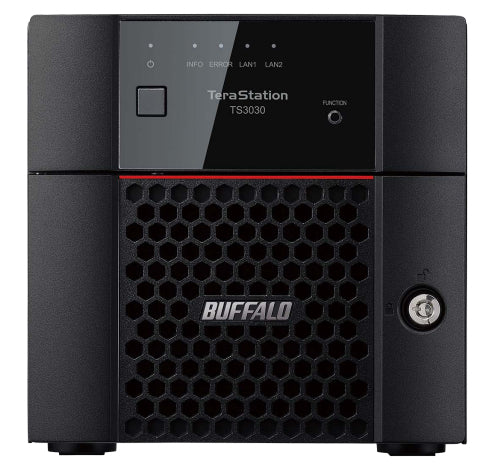 Buffalo TeraStation TS3230DN NAS Desktop Alpine AL524 2 GB DDR4 8 TB HDD Black