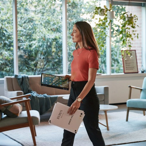 HP Elite Dragonfly Intel® Core™ i7 i7-1265U Chromebook 13.5" WUXGA+ 16 GB LPDDR4x-SDRAM 256 GB SSD Wi-Fi 6E (802.11ax) ChromeOS Black