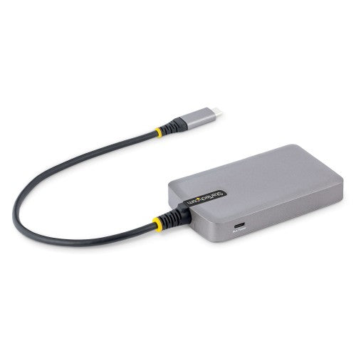 StarTech.com 5G4AB-USB-C-HUB interface hub USB 3.2 Gen 1 (3.1 Gen 1) Type-C 5000 Mbit/s Gray