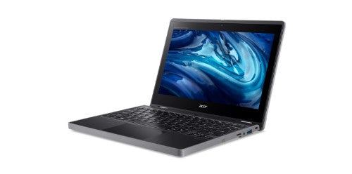 Acer TravelMate Spin B3 TMB311R-33-C04F Intel® Celeron® N N100 Hybrid (2-in-1) 11.6" Touchscreen HD 4 GB LPDDR5-SDRAM 128 GB SSD Wi-Fi 6 (802.11ax) Windows 11 Pro Education Black