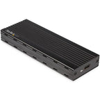 StarTech.com M2E1BMU31C storage drive enclosure SSD enclosure Black M.2