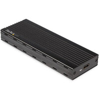StarTech.com M2E1BMU31C storage drive enclosure SSD enclosure Black M.2