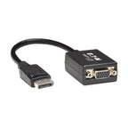 Tripp Lite P134-06N-VGA video cable adapter 5.91" (0.15 m) DisplayPort VGA (D-Sub) Black