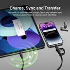 Belkin BoostCharge Pro USB cable USB 2.0 59.1" (1.5 m) USB C USB C/Lightning Black