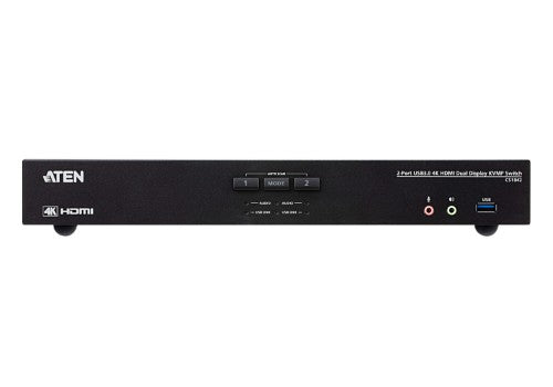 ATEN CS1842 KVM switch Rack mounting Black