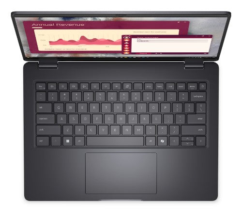 DELL Pro 14 PC14250 Intel Core 5 120U Laptop 14" Full HD+ 8 GB DDR5-SDRAM 256 GB SSD Wi-Fi 6 (802.11ax) Windows 11 Pro US English Black