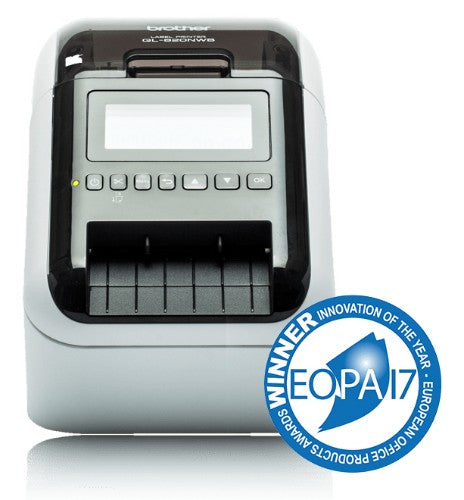Brother QL-820NWBC label printer Direct thermal Color 300 x 300 DPI 176 mm/sec Wired & Wireless Ethernet LAN DK Wi-Fi Bluetooth