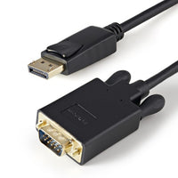 StarTech.com DP2VGAMM3B video cable adapter 35.8" (0.91 m) DisplayPort VGA (D-Sub) Black