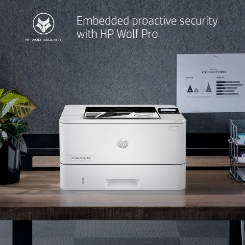 HP LaserJet Pro 4001n Black and white Printer, Ethernet Only