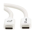 Tripp Lite U521-1P0M-WH USB cable USB4 Gen 2x2 39.4" (1 m) USB C White