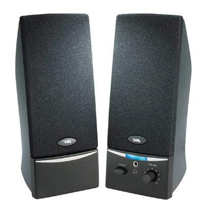 Cyber Acoustics CA-2014 loudspeaker 2-way Black Wired 3 W