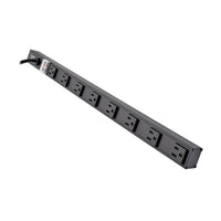 Tripp Lite PS2408B surge protector Black 8 AC outlet(s) 120 V 179.9" (4.57 m)