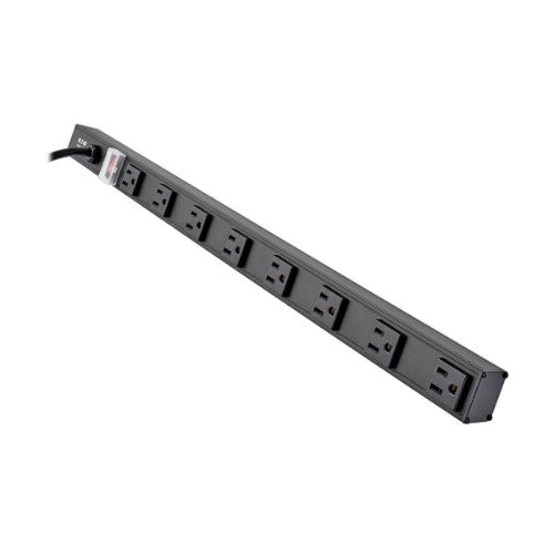 Tripp Lite PS2408B surge protector Black 8 AC outlet(s) 120 V 179.9" (4.57 m)