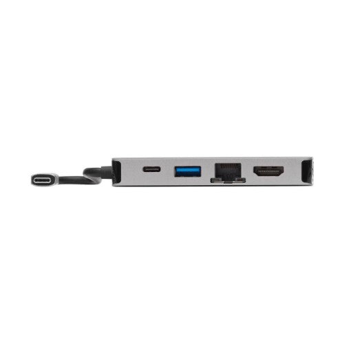 Tripp Lite U442-DOCK6-GY laptop dock/port replicator Wired USB 3.2 Gen 1 (3.1 Gen 1) Type-C Gray