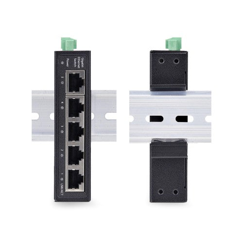 StarTech.com I51G-ETHERNET-SWITCH network switch Unmanaged Gigabit Ethernet (10/100/1000) Black