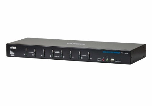 ATEN CS1788 KVM switch Rack mounting Black