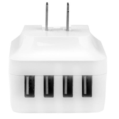 StarTech.com USB4PACWH mobile device charger Universal White AC Indoor