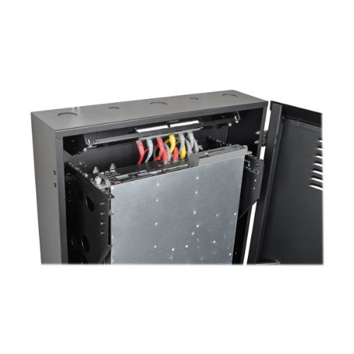 Tripp Lite SRWF2U rack cabinet 2U Wall mounted rack Black