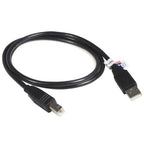 StarTech.com USB2HAB10 USB cable USB 2.0 118.1" (3 m) USB A USB B Black