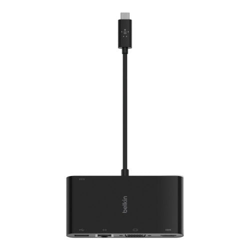 Belkin AVC004BTBK laptop dock/port replicator USB 3.2 Gen 1 (3.1 Gen 1) Type-C Black
