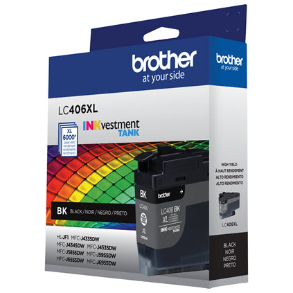 Brother LC406XLBKS ink cartridge 1 pc(s) Original High (XL) Yield Black