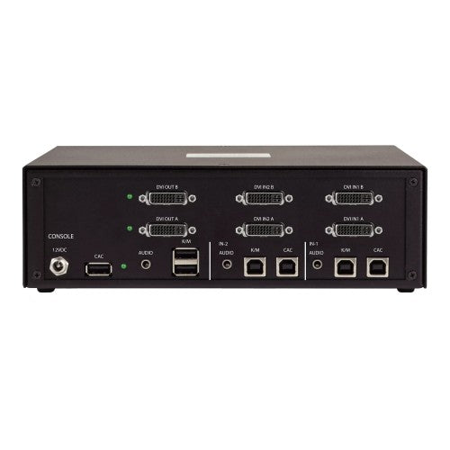 StarTech.com CK4-D202C KVM switch Black