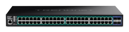 Trendnet TPE-3524S network switch Managed Gigabit Ethernet (10/100/1000) Power over Ethernet (PoE) Black