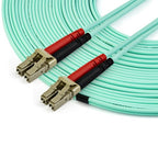 StarTech.com 450FBLCLC15 InfiniBand/fibre optic cable 590.6" (15 m) LC Aqua color