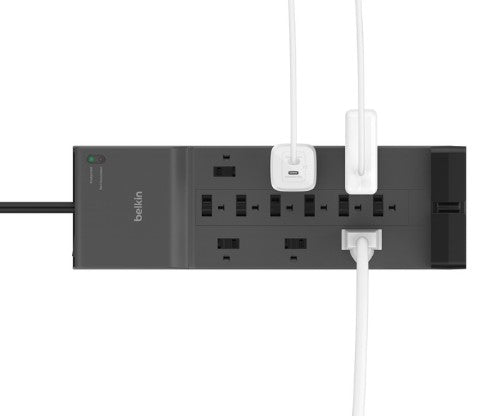Belkin Connect Black 12 AC outlet(s) 94.5" (2.4 m)